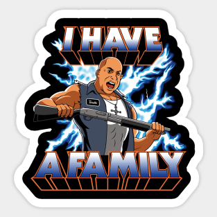 I have a family Sticker